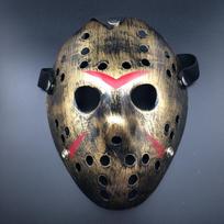 Helovino Jasono Voorheeso kaukė, penktadienis, 13-asis siaubo filmas, ledo ritulio kostiumas