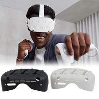 VR Headset Protective Shell Compatible for Oculus Quest 2 Silicone Case Shock Resistant Headset juoda