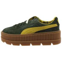 PUMA Smaiguotas Creeper Rihanna Fenty Suede Žalias Moteriškas 366268-01 40 black