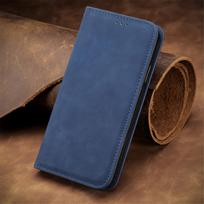 Leather Wallet Flip Case for Google Pixel 11 10 9 Pro XL 9A 8 8A 7 7A 6 6A, Magnetic Closure, Card Holder Phone Cover Google Pixel 9 Pro XL mėlyna