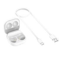 Replacement Charging Bin Compatible For Samsung Galaxy Buds2 Sm-r177 Charger Headphone Travel Charging Case White #1