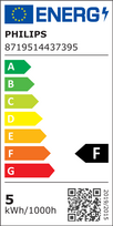 LED LEMPUTĖ PHILIPS SMART WFB 40W P45 922-65 RGB Išmanioji