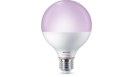 Išmanioji LED lemputė PHILIPS WFB 75W G95 822-65 RGB E27 11W