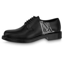 LOUIS VUITTON Voltaire Derby Shoes 'Black White' 1ABNC9 42 black