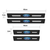 Ford logotipas Atsparus įbrėžimams Automobilio durų slenksčių lipdukai Išorinis apsauginis lipdukas Priedas Ford Ranger Kuga Mondeo Transit Explorer Escape black