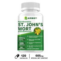 Airboy - 6000mg St. John's wort extract supplement - emotional health 120*1
