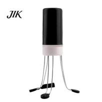 Electric Pot Whisk Automatic Hands Free Kitchen Mixer, 3 Speed Settings Battery Operated Tool for Baking Gadget, Triangular Stable Base Cordless juoda