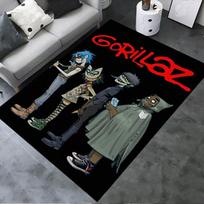 Gorillaz Carpet Rug for Living Room Bedroom Home Sofa Decoration,Kids play Non-slip Floor Mat 70x100cm( 27x39in )