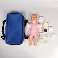 Kūdikio infarkto modelis Kūdikio kvėpavimo takų obstrukcijos mokymo manekenas CPR manekenas Medicininė mokymo priemonė ONE SIZE gray