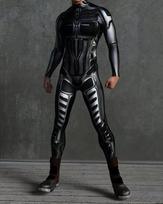 Vaikų Helovino Cosplay Kostiumas Unisex Berniukams Mergaitėms Ilgomis Rankovėmis Viršutinė Dalies ir Kelnaičių Rinkinys Karnavalo Šventės Kostiumas Children 130 black