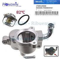 Termostato korpusas 17690-69G00 Suzuki Jimny JB43W 1998-2019 Ignis Swift SX4 EZ Liana Aerio M16A M13A 1769069G00 17690 69G00 Termostatai 5 1 Set (2pcs)