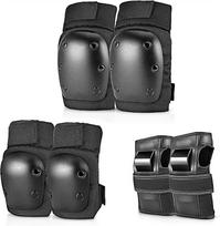 Knee Pads Elbow Pads Wrist Guards for Adult Youth 6 in 1 Protective Gear Set for Skateboarding Biking Roller Skating Cycling Out S juoda