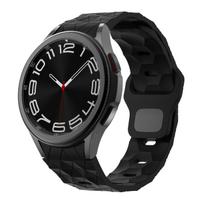 Silikoninis dirželis, skirtas Samsung Galaxy Watch 6 Classic 47mm 43mm/4 classic 46mm 42mm Apyrankė Galaxy Watch 5/5pro 45mm/4/6 40mm 44mm galaxy watch 5 44 40 black