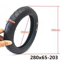 12 colių 280 X 65-203 Vežimėlio Storas Padangos Ir Vidinis Padangos Vamzdelio Pakeitimas Tire black