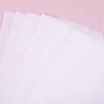 100pcs Facial Body Hair Removal Wax Strips Professional White Disposable Epilating Wax Strip Paper white