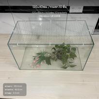 Akrilinis akvariumo dangtis, Apsaugos nuo iššokimo tinklelis, Galima pjauti savarankiškai, Įvairių dydžių, Su laikikliais 30x17cm 120x40cm