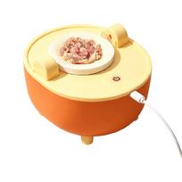 Automatic Dumpling Maker with Countertops Form and Electric Closing Sections for Reducing Repeated Hand Pinching beige