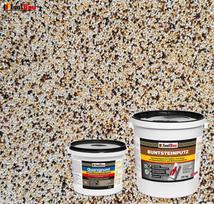 IsolBau Mozaikinio tinko rinkinys Mosaikputz BP50 25kg + Kvarcinis gruntas Quarzgrund 4kg