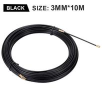 3mm 5M-40M Cable Puller Guide Push Puller Nylon Wall Wire Lead Electrician Spring Tape Conduit Threader Puller Wiring Aid Tool 40M
