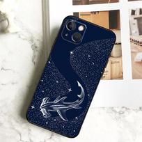 Starry Orca Whale Shark Phone Case For iPhone 17 16 15 14 13 12 11 Pro Max Plus 12 13 Mini 16e 17 Air Cover Coque iPhone 16 Plus