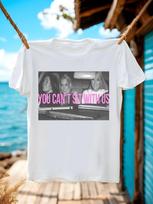 Paris Lindsay Lohan & Britney Spears  You Can't Stand with Us  Retro Graphic T-shirt - Unisex Streetwear Tee with Iconic 90s Music Print 5XL įvairiaspalvis