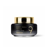 FARMSTAY Black Snail & Peptide 9 Perfect Cream Firming Moisturizing Anti-Wrinkle Face Cream 55ml black