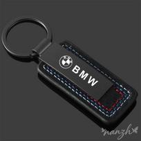 Aukštos kokybės metalo ir odos automobilio raktų pakabuko lipdukas BMW M Power X1 X3 X5 X7 E39 E46 E60 E90 F10 F20 F30 F15 M2 priedams blcp03 black