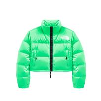 THE NORTH FACE Moteriškas trumpas striukė-pūkinė striukė Chlorophyll Green NF0A5GGE-8YK S green