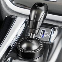 Car Push-to-Start Rocker Lever Car Start Button Joystick Creative Ignition Switches Protective Cover Automotive Accessory Gun Gray B gray