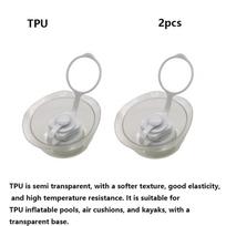2pcs White/Transparent Kayak Inflatable Valve Accessories  for Inflatable Toy TPU
