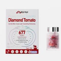 Akita Nami Ice Skin White Tomato Radiance Capsules: Brightening & Moisturizing Essence Oil for Youthful, Translucent Skin. White Tomato Radiance Essence (Expiry 202805) white