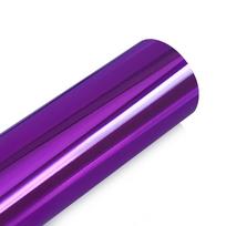 30/50x100cm Chrome Mirror Vinyl Wrap Film Car Sticker Decal DIY Car Bike Motor Body Cover Wrapping Film Automobiles Accessories 30x100cm violetinė