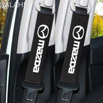 Automobilinė kaklo pagalvėlė, galvos atrama, saugos diržo peties dirželio paminkštinimas Mazda 2 3 5 6 BL BM GJ CX3 CX4 CX5 CX-5 CX8 KE KF CX7 CX9 MX5 CX30 white