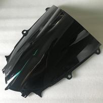 Motociklo Dvigubas Burbulinis Priekinis Stiklas Ekranas Skirtas    2024 Yamaha YZF-R7 YZF R7 YZF600 R6 2017 2018 juoda