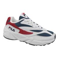 Womens/Ladies 94 Leather Low Trainers 6 UK white