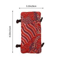 Practical Teapot Accessory Anti-scalding Handle Cover Cloth Sleeve for Hot Holder Heat Resistant Covers Teakettle 11.5X8X0.3CM raudona