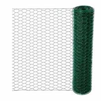 PVC Coated Plant Protector Cage Net Free Cut Chicken Wire Mesh  Plant Protection 30cm*5m