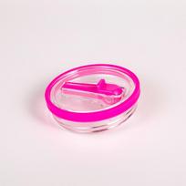 30Oz Tumbler Flip Straw Lid Replacement Spill Proof Resistant Tumbler Lid Reusable Spray Proof Tumbler Cover for Stanley Cug rožinė raudona spalva