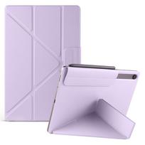 Magnetinis origami dėklas, skirtas Samsung Galaxy Tab S10 Lite / S10 FE / S9 FE / S9 - Violetinis