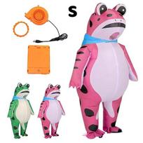 Juokingas varlės kostiumas vakarėlio kostiumas animacinio personažo cosplay kostiumas pripučiamas kostiumas varlės kostiumas B2 pink