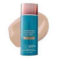 SPF50 Veido Skydelis Apsauginis Kremas Nuo Saulės 50ml Pusiau Matinis Tonuotas Apsauginis Kremas Nuo Saulės blue
