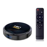 HK1 RBOX-H8 WIFI6 Android 12.0 Išmanioji TV priedėlis Allwinner H618 Keturių branduolių 4K Medijos leistuvas H.265 VP9 6K US-32G juoda