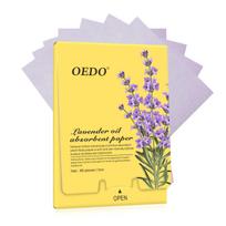 OEDO Lavender Absorbent Paper Absorbs Excess Oil 90pcs/box 1pcs white