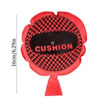 Halloween Fart Cushion Toy Fart Prank Self Inflating Fart Toy for Kids and Adults Funny Prank Props Fart Pillow Prank Joke toy black