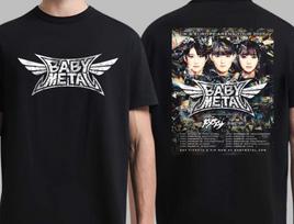 26 Babymetal UK And Europe Arena Tour 2025 Tour Dates List Two Sides Unisex T-Shirt Unisex T-Shirt XXXL gray