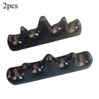 2pcs Plastic Chinese Calligraphy Brush Rest Pen Holder Tabletop Stand Art Studio Organizer Brushes Painting Art Supplies juoda