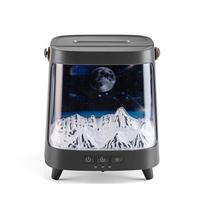 Planet Humidifier Night Light 200ML Colorful Flame Essential Oil Diffuser With Remote Table Beside Lamp For Bedroom Decor balta