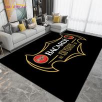 Bacardi Rumo Plotas Kilimas Dideli Kilimai Kilimai Svetainei Miegamajam Lovos Šonui Vaikų Kambario Dekoras, Virtuvės Vonios Kambario Neslystantis Kilimėlis Dovana 40x60cm