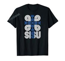 More Design Sisu Finnish Flag Suomi Finland Protection Symbol Rune TShirt For Men Women T Shirt Tops Cotton Tees L white