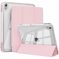 Dėklas iPad A16 11-os kartos 11  2025 ir iPad 10-os 10.9 colio 2022 modeliams, kietas akrilinis dangtelis su pieštuko laikikliu, skaidrus galinis dangtelis iPad 10th 10.9 Inch 2022&10.9&PU